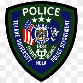 Tulane University - Police Department - Tulane University Police Department, HD Png Download - generic police badge png