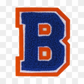 B Letter Png Free Image - Chenille Fabric Embroidery, Transparent Png - patches png