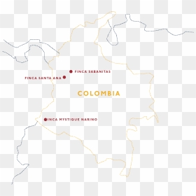 Colombia Inga Mystique Nariño - Map, HD Png Download - colombia map png