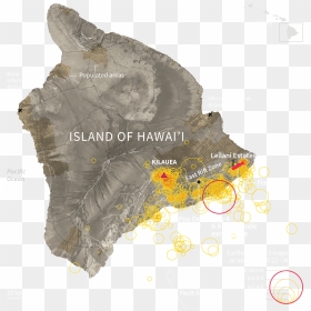 Island Of Hawaii, HD Png Download - hawaii map png