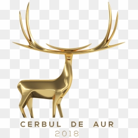 Golden Stag Live Link - Cerbul De Aur Logo, HD Png Download - stag png