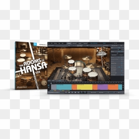 Toontrack The Rooms Of Hansa Sdx, HD Png Download - drummer png