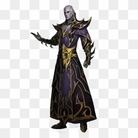 Necromancer Drawing Male Elf - D&d High Elf Necromancer, HD Png Download - necromancer png