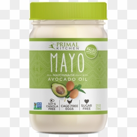 Primal Kitchen Mayo With Avocado Oil - Primal Kitchen Mayo, HD Png Download - mayo png