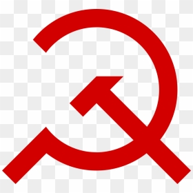 Background Logo Soviet Union Transparent - Hammer And Sickle Clip Art, HD Png Download - ussr flag png
