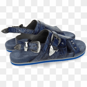 Sandal, HD Png Download - floral print png
