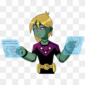 Multitasking By The-firestorm On Clipart Library - Brainiac 5 Legion Of Superheroes Cartoon, HD Png Download - firestorm png