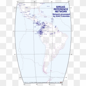 Map, HD Png Download - colombia map png