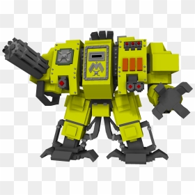 Yellow Generic Dreadnought - 40k Dreadnought Png, Transparent Png - space marine png