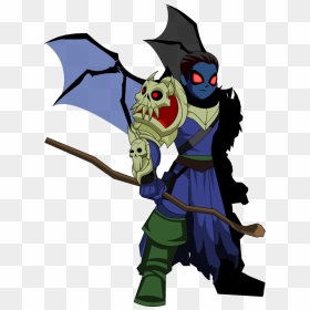 Necromancer Avatar Photo - Aqw Necromancer, HD Png Download - necromancer png