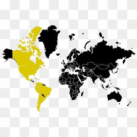 Americas - Most Popular Messaging Apps By Country 2019, HD Png Download - colombia map png