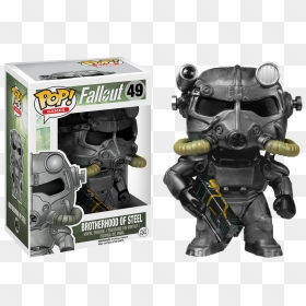 Fallout 76 Funko Pop, HD Png Download - fallout 4 power armor png