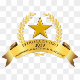 Transparent Estrella Dorada Png - Estrella De Oro A La Excelencia Profesional, Png Download - estrellas doradas png
