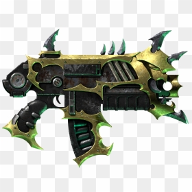 This Is A Weapon For The Chaos Space Marine Faction - Warhammer 40000 Weapon, HD Png Download - space marine png