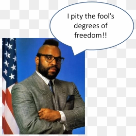 Mr T In A Suit, HD Png Download - mr t png