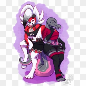 Salazzle Lycanroc, HD Png Download - salazzle png