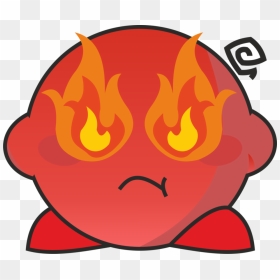 Kirby By Lisuplaygames On - Kirby Rage, HD Png Download - swiftrage png