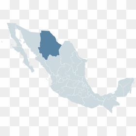 Simple Mexico Map Png Clip Art Free Stock - Mexico Map, Transparent Png - mexico map png