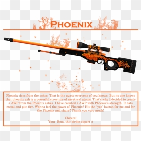 Ak 47 Phoenix, HD Png Download - csgo gun png