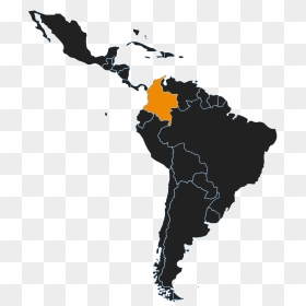Cotton Top Tamarin Colombia, HD Png Download - colombia map png
