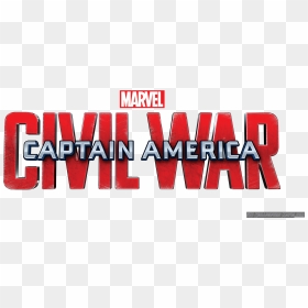 Captain America Civil War Png Logo - Graphic Design, Transparent Png - marvel comics logo png