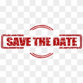 Save The Date Red, HD Png Download - dates png