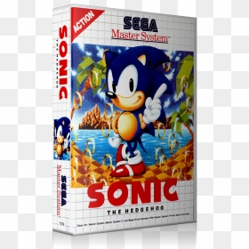 Sonic Sega Master System - Sonic The Hedgehog Master System, HD Png Download - sega master system png