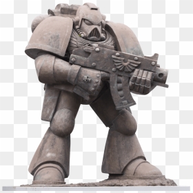 Games Workshop Space Marine Statue, HD Png Download - space marine png