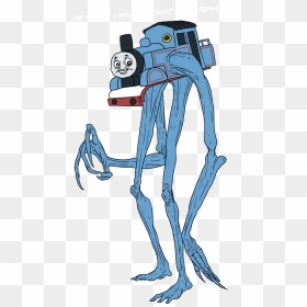 Creepy Scary Thomas The Train, HD Png Download - ifunny png
