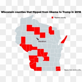 Trump Trip To Rural Wisconsin Highlights Gop’s Turnout - Trump In Wisconsin 2016, HD Png Download - trump pence png