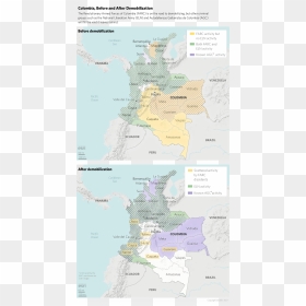 Atlas, HD Png Download - colombia map png