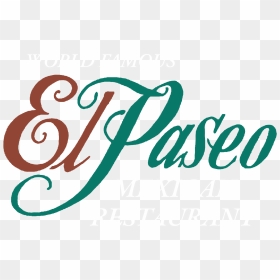 El Paseo Logo - Calligraphy, HD Png Download - cucaracha png