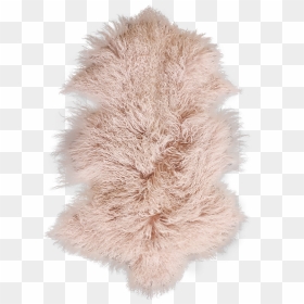 Mulberi Throw Meru Tibetan Lamb Blush - Fur Clothing, HD Png Download - fur texture png