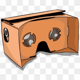 Google-cardboard - Cartoon, HD Png Download - google cardboard png
