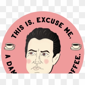 Coaster 01 Dale Cooper Coaster Agent Cooper Character - Illustration, HD Png Download - twin peaks png