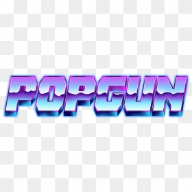 Popgun - Graphic Design, HD Png Download - 80's png