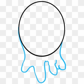 How To Draw Slime - Circle, HD Png Download - ooze png