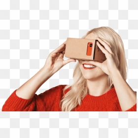 Viewer - Virtual Reality Google Vr, HD Png Download - google cardboard png