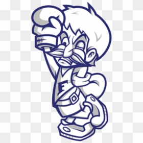 The Triad Knights Lead The Freeburg Midgets 2 To - Illinois High School Midget Mascot, HD Png Download - midget png