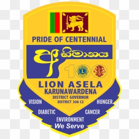 Lions Clubs International Leo Clubs Logo Nawala Font - Leo Club Sri Lanka Logo, HD Png Download - lions club logo png