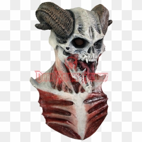Devil Skull Mask, HD Png Download - halloween mask png