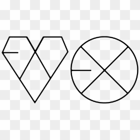Thumb Image - Exo Xoxo Logo Png, Transparent Png - kiss logo png