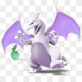 Charizard Goodra Ssb4 - Super Smash Bros Charizard Color Swap, HD Png Download - goodra png