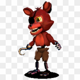 Fixed Adventure Foxy V2 Freetoedit - Fnaf Adventure Withered Foxy, HD Png Download - fnaf foxy png