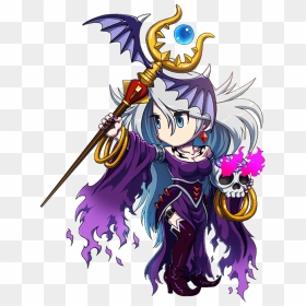 Brave Frontier Necromancer Lemia, HD Png Download - necromancer png