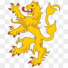 Heraldic Lion Crest Png - Dutch Heraldic Lion Png, Transparent Png - lion crest png