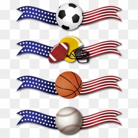 Banner Sports Ribbon - Sports Pixabay, HD Png Download - stars and stripes png