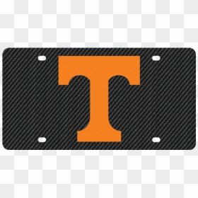 University Of Tennessee Volunteers Carbon Fiber License - Shape Animal Craft Template, HD Png Download - tennessee vols logo png