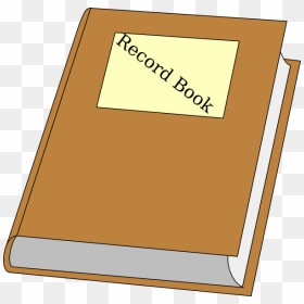 Record Book Clip Art - Record Book Clipart, HD Png Download - libro abierto png