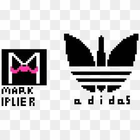 Logo Adidas Pixel Art, HD Png Download - markiplier logo png